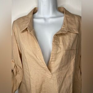 BOSTON PROPER NWOT Tan Women's Top